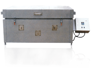 Top Cover Pneumatic Tilting Individual Glass Bending Oven